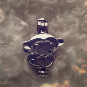 Monkey cage charm